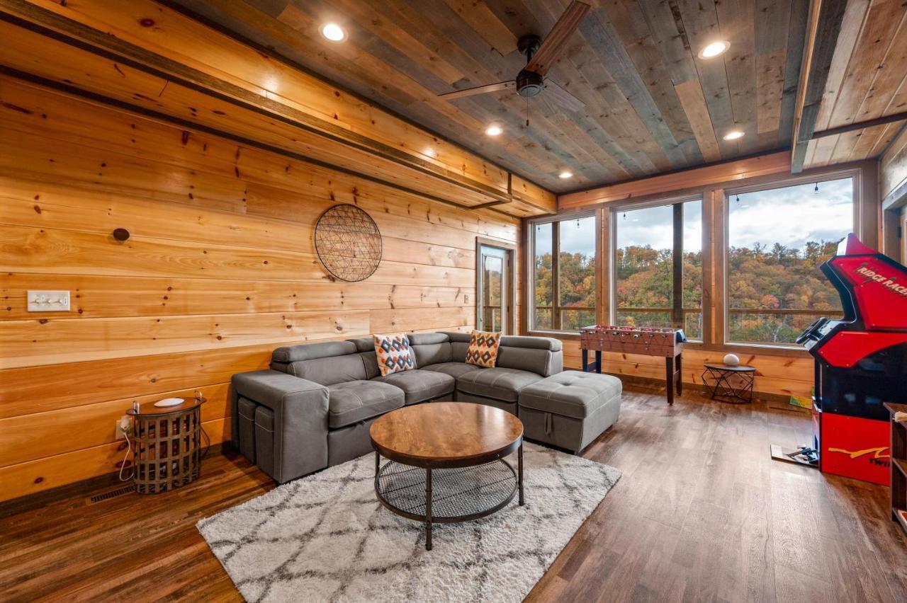 The Overlook - '21 Cabin - Gorgeous Unobstructed Views - Fire Pit Table - Gamerm - Hottub - Xbox - Lots Of Bears Gatlinburg Exterior foto